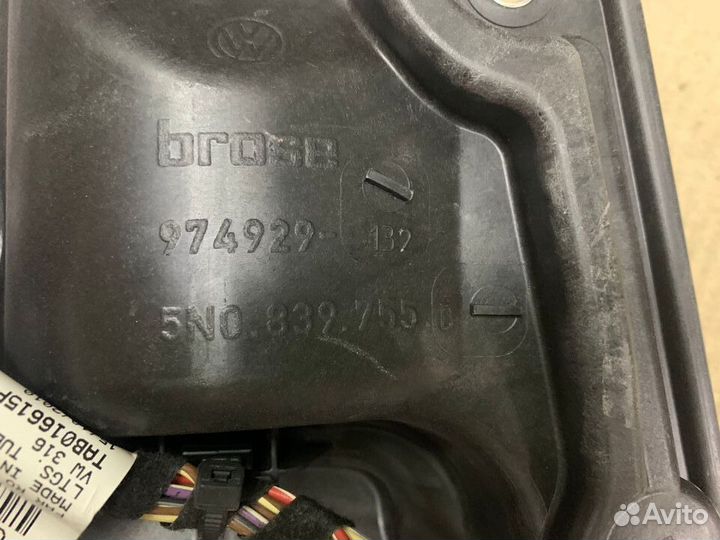 Стеклоподъемник задний левый VW Tiguan 08-18