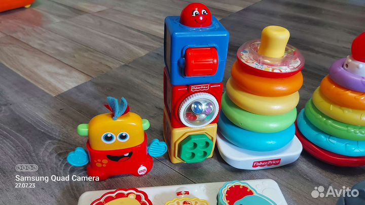 Развивающиеся игрушки пакетом от 6 мес fp chicco
