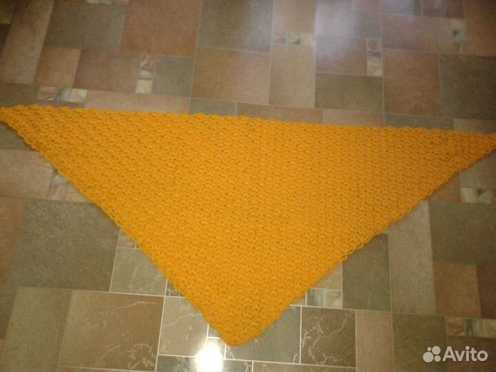 Вязаная косынка