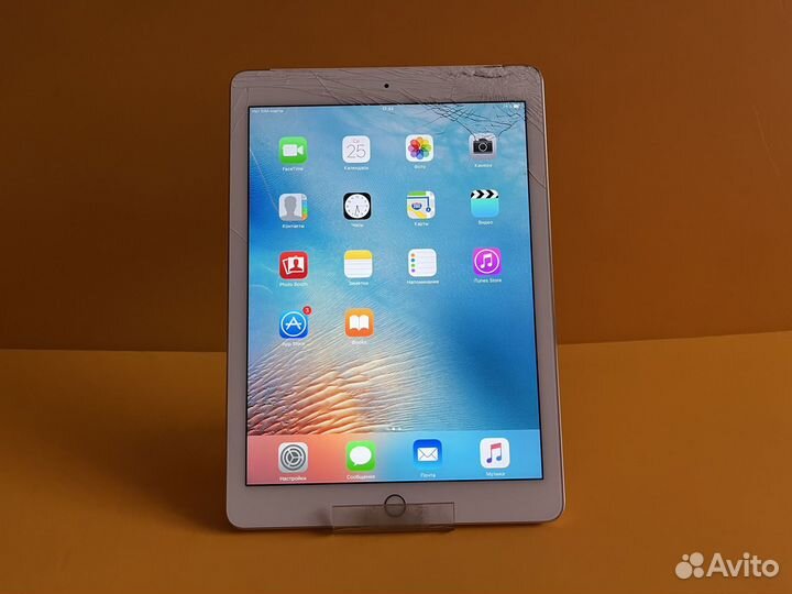 iPad Air 2 16Gb Wi-Fi + Cellular Gold с дефектом
