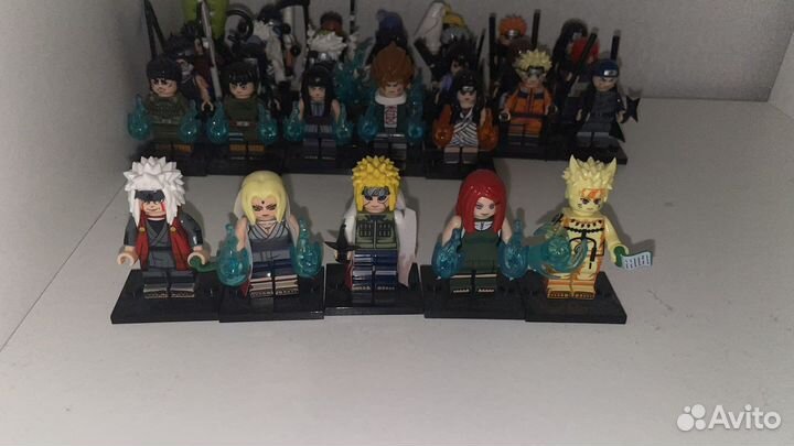 Lego фигурки наруто акацуки коноха итачи