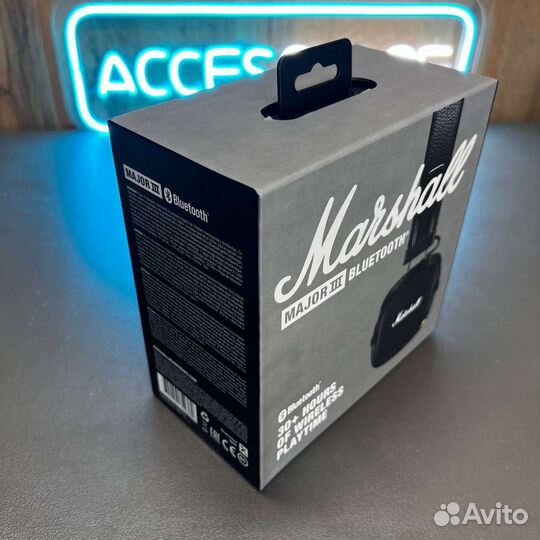 Беспроводные наушники новые Marshall major 3