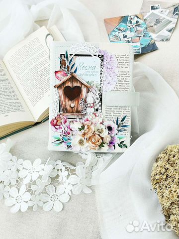 Фотоальбом ручной работы женский 
