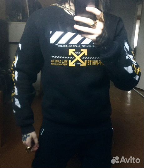Кофта off white