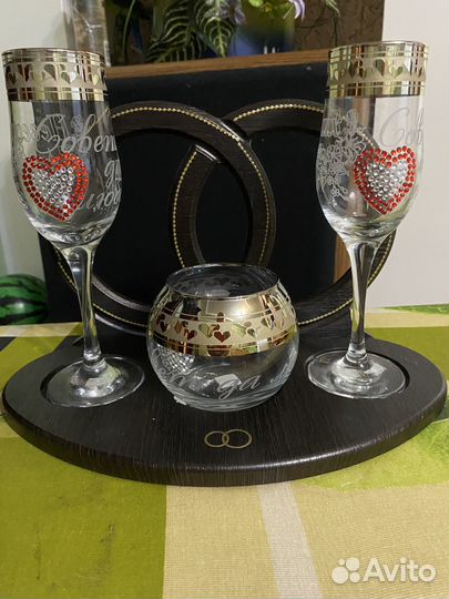 Свадебные фужеры