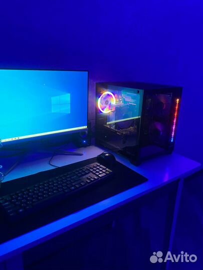Игровой системный блок Xeon e5 2650v2 RX580 32GB