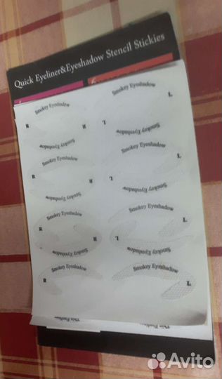 Трафарет для макияжа ресниц стрелки