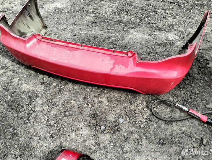 Задний бампер на Дэу нексия н150