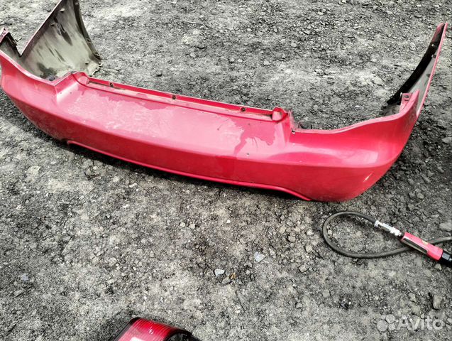 Задний бампер на Дэу нексия н150