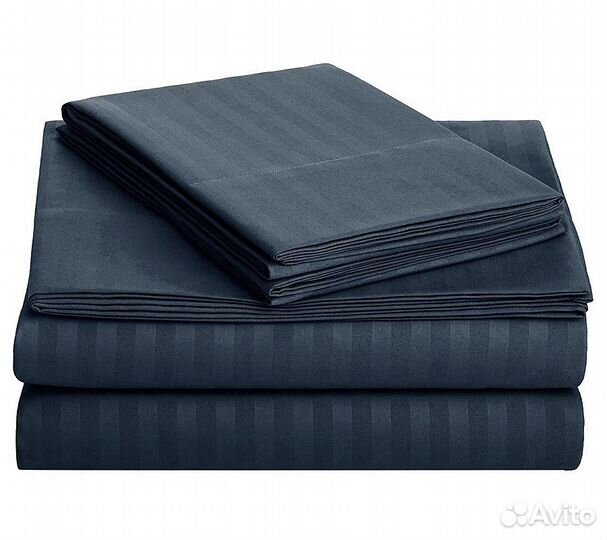 Постельное белье GoodNight Страйп-сатин дуэт (с на