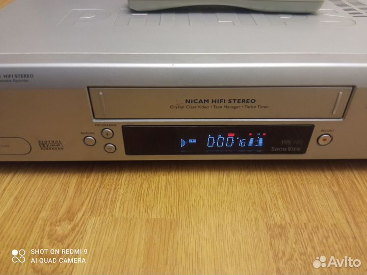 Видеомагнитофон Philips VR820 стерео в ремонт