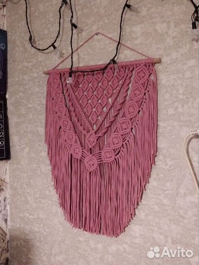 Настенное панно макраме