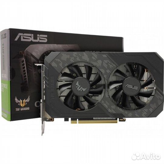 Видеокарта asus TUF-GTX1660S-O6G-gaming Б/У