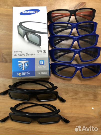 3D очки и диски