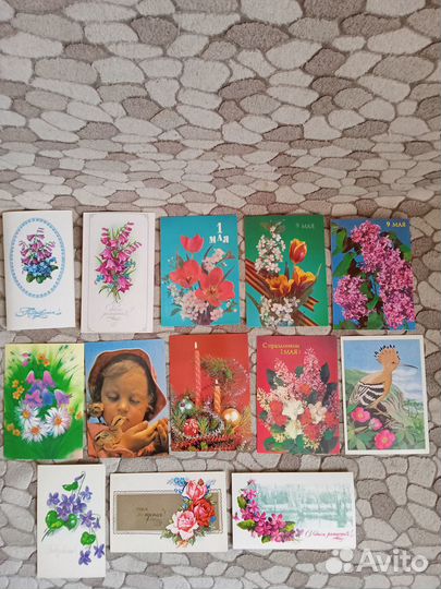 Открытки советские