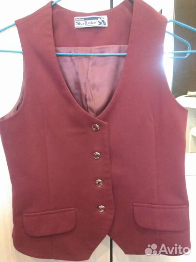 Жилет школьный для девочки