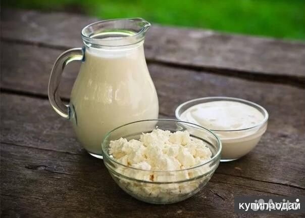 Молоко коровье домашнее