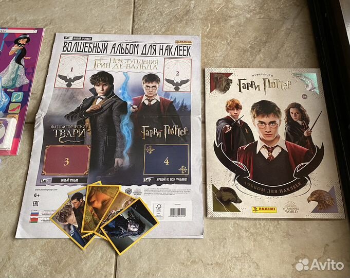 Разные журналы Panini с наклейками