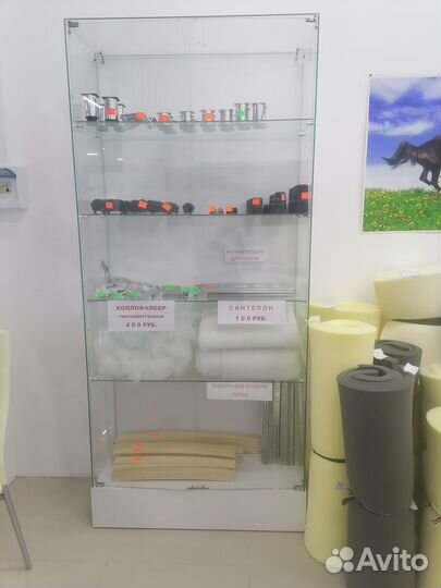 Стеклянная витрина бу