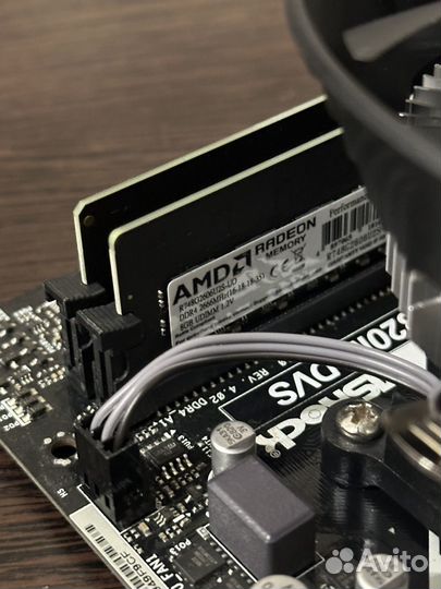 Комплект Ryzen 5 / 16Gb 3200Mhz / A320M / Чек