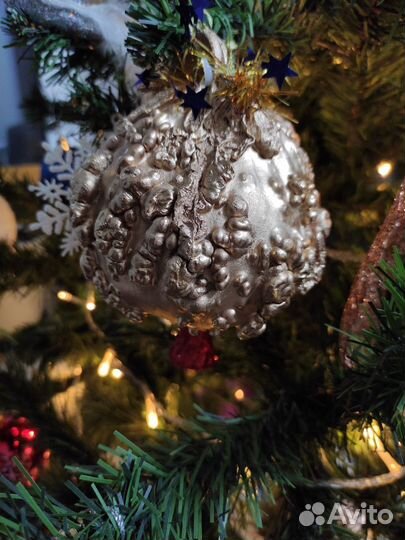 Елочные игрушки ручной работы Handmade