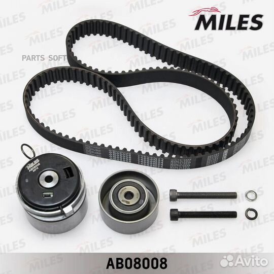 Miles AB08008 Комплект ремня грм opel/GM 1.6/1.8 0
