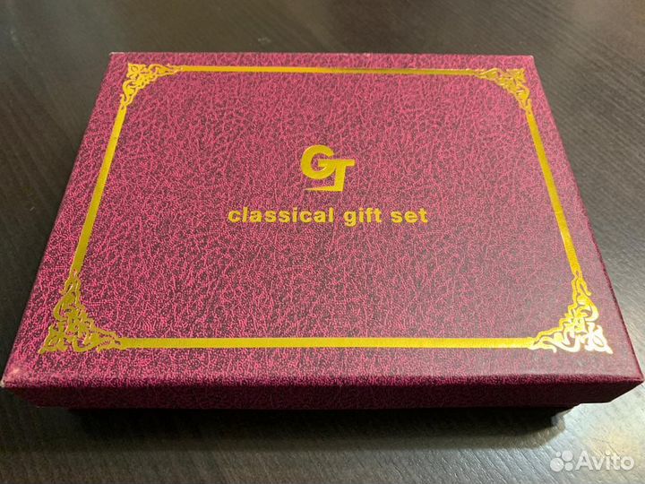 Мужской подарочный набор фляга и рюмки