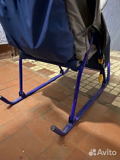 Санки детские сидячие