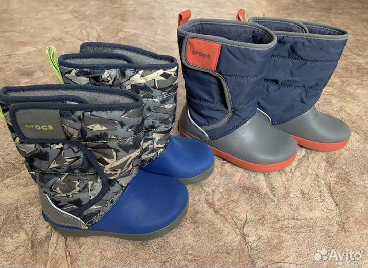 Сапоги crocs c9 и c11