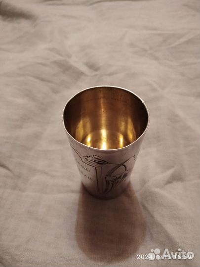 Стопка серебро 84 проба