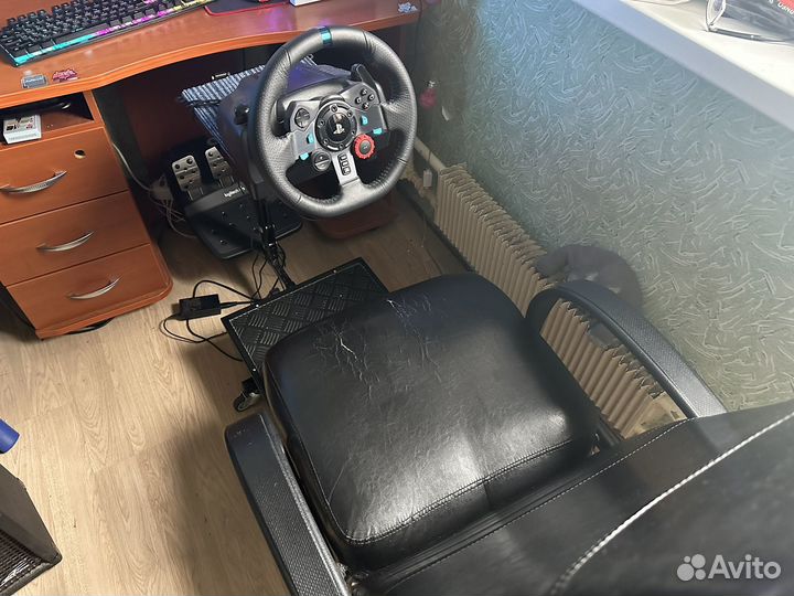 Кокпит с рулем Logitech G29 (900) (без шифтера)