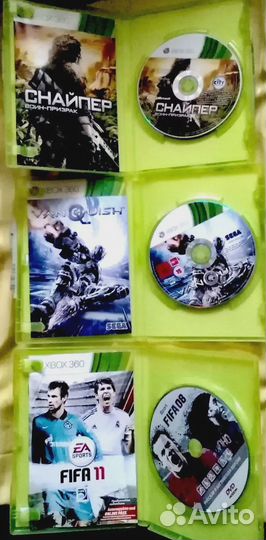 Диски на xbox 360