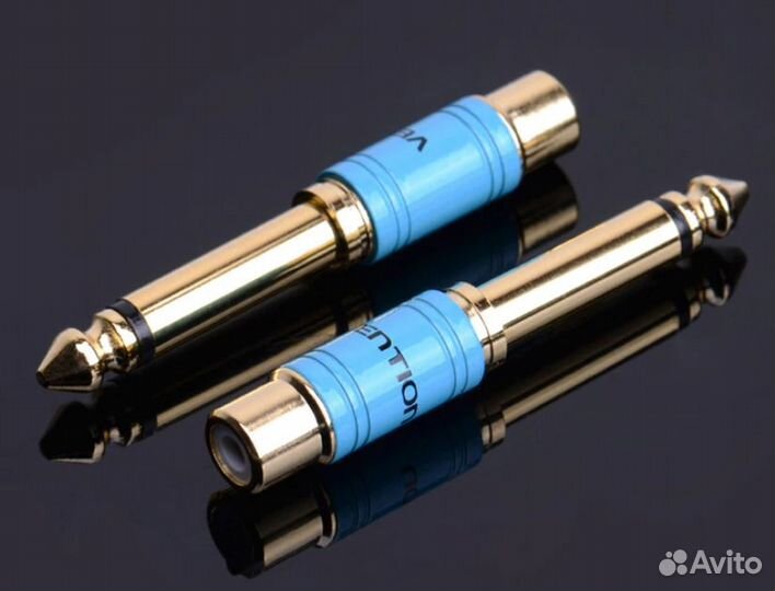 Переходник Jack 6.3-Jack 3.5 / RCA