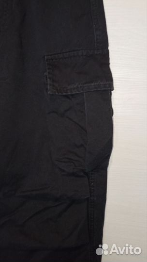 Брюки карго широкие размер 140