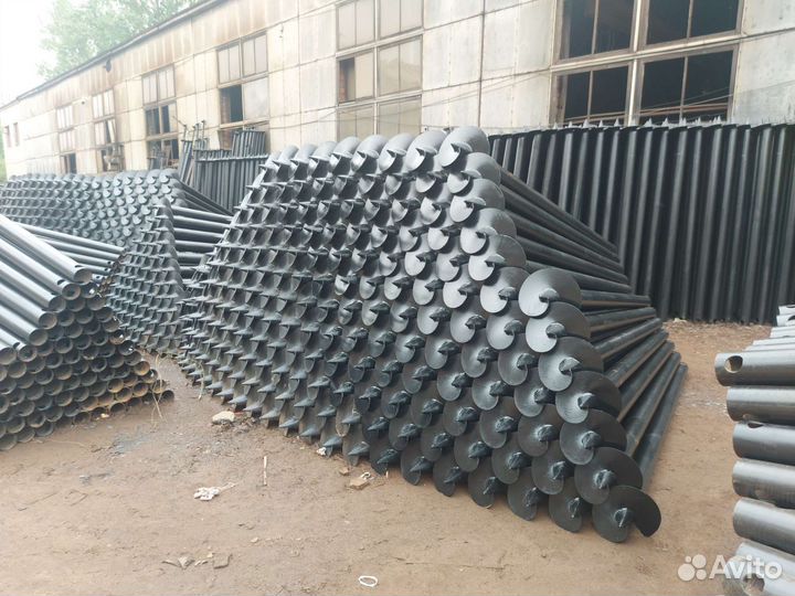 Винтовые сваи пирс