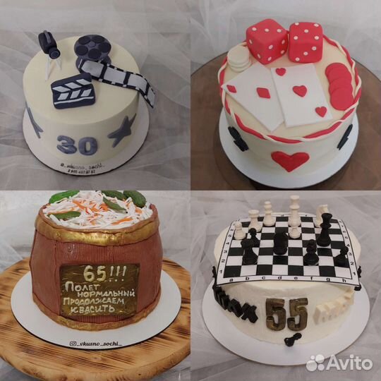 Бенто торты,торты,капкейки