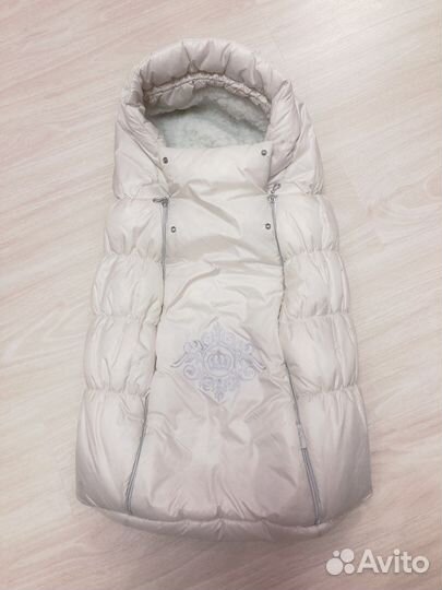 Зимний конверт в коляску