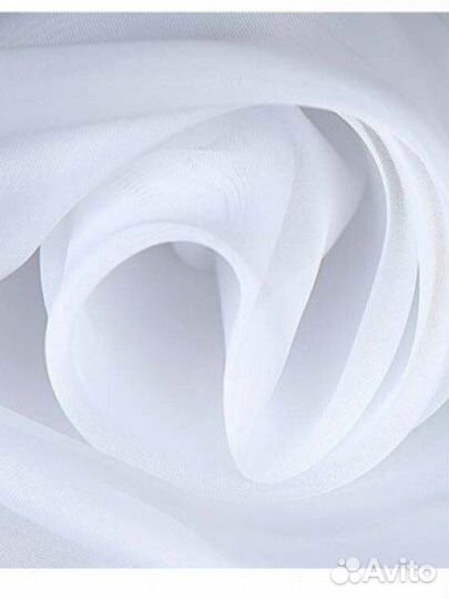 Штора из вуали готовая