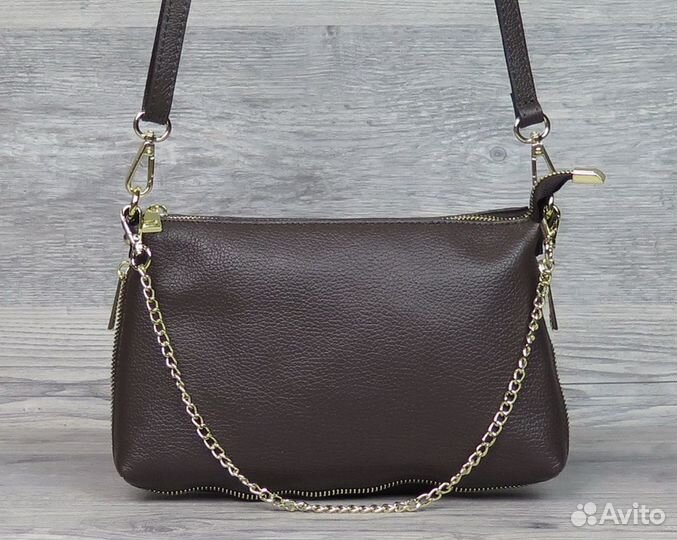 Сумка женская Италия натуральная кожа Арт 26975