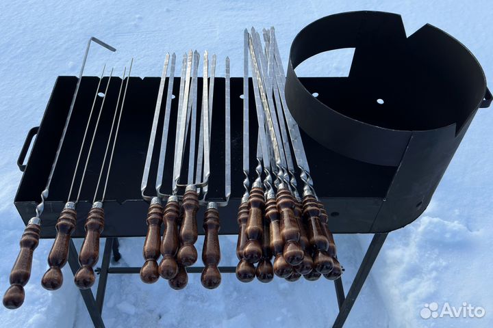 Кочерга для мангала
