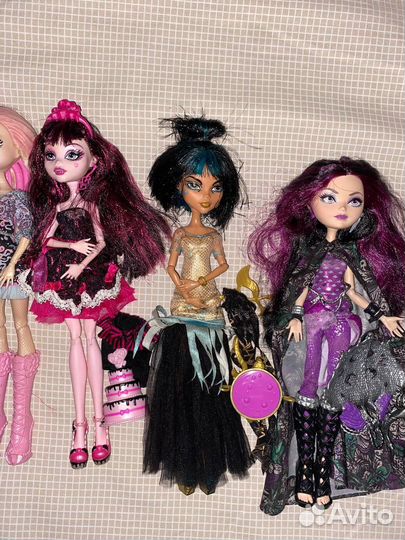 Куклы монстер хай и эвер афтер хай