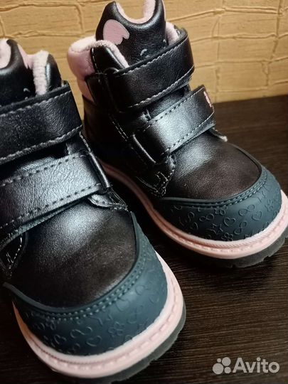 Ботинки демисезонные для девочки 21 размер