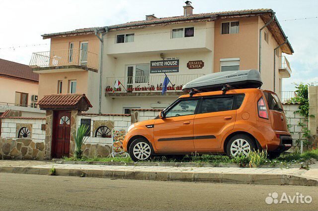 Бокс Terra Drive 480 серый матовый на Kia Soul