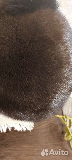 Шапка норковая женская 57 разм