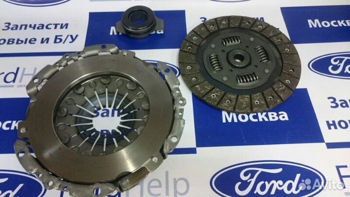 Комплект сцепления (Диск+корзина+выжимной) Ford