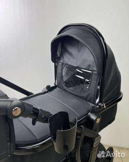 Новая коляска 2в1 Экокожа Luxmom 608