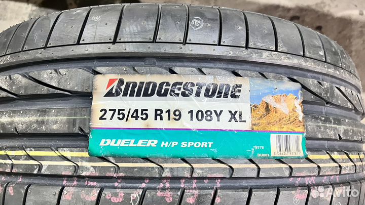 Bridgestone Dueler H/P Sport 275/45 R19