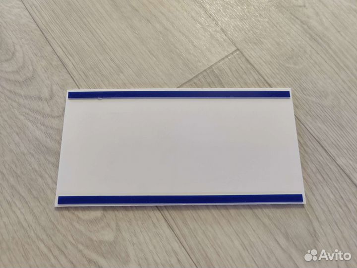 Таблички пластиковые