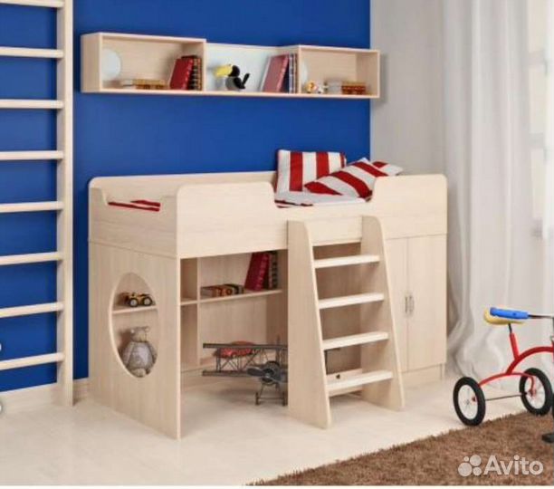 Детская кровать от 3 лет с матрасом