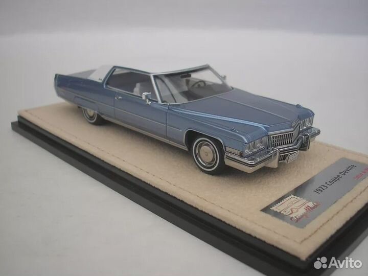 Cadillac coupe Deville 1973 1:43 от GLM(Stamp mod)